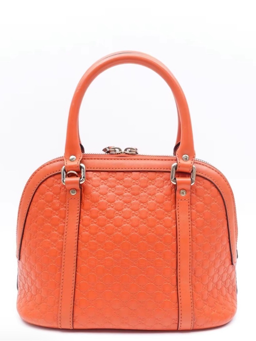 Gucci Orange Microguccissima Dome - Picture 2 of 8